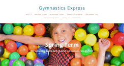 Desktop Screenshot of gymnasticsexpress.org